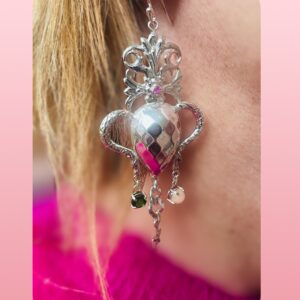 Strange Brew Earrings/Mixed Gemstones