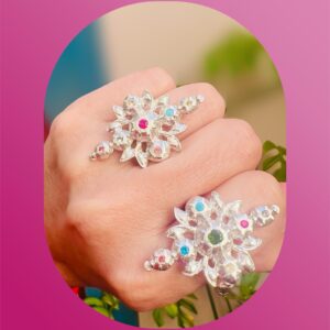Bon Voyage Ring/Chrome Diopside