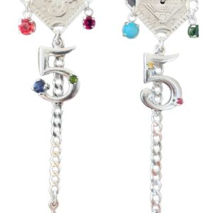 Number Earrings/MADE TO ORDER