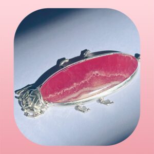 Spirit Beetle/Rhodochrosite