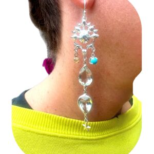 Divine Drip Earrings/Prasiolite (Green Amethyst)