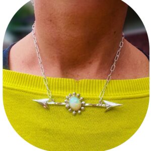Double Arrow Necklace